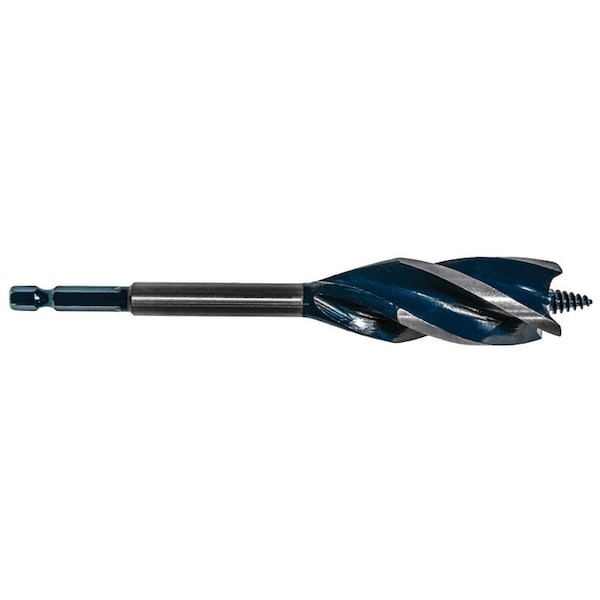 Century Drill & Tool Speed Cut Augerbit 15/16 Overall Length 6 Flute Length 2-3/4 Shank 1/4 - 38660