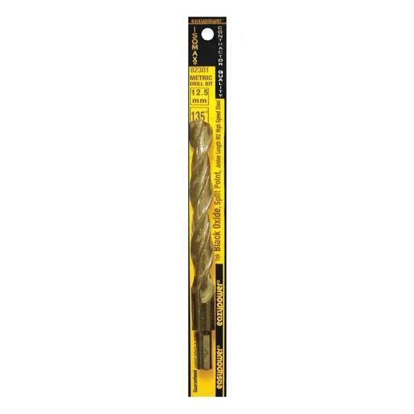 Eazypower 12.50mm HSS 135 Deg. Jobber Length Drill Bit - 82301