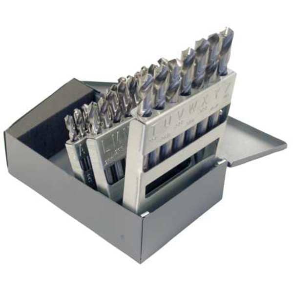 Chicago-Latrobe 26PC 118 Degree General Purpose Screw Machine Length Drill Set Chicago-Latrobe 157 Bright HSS A-Z - 69901
