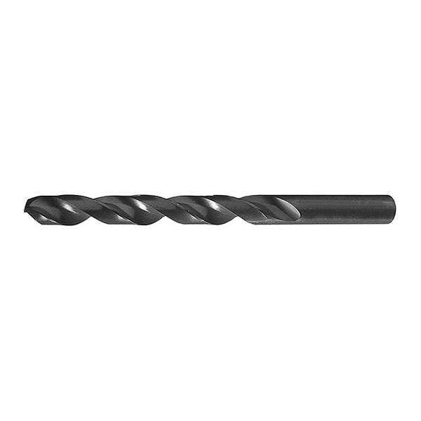 Westward 25/64" HSS Black Oxide 135 Deg. Jobber Length Drill Bit - 5XL83
