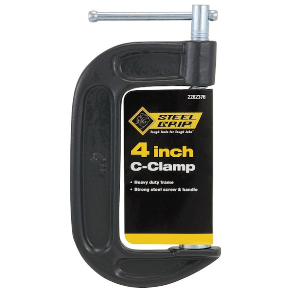 Steel Grip C-CLAMP 4"" SG - 2262376