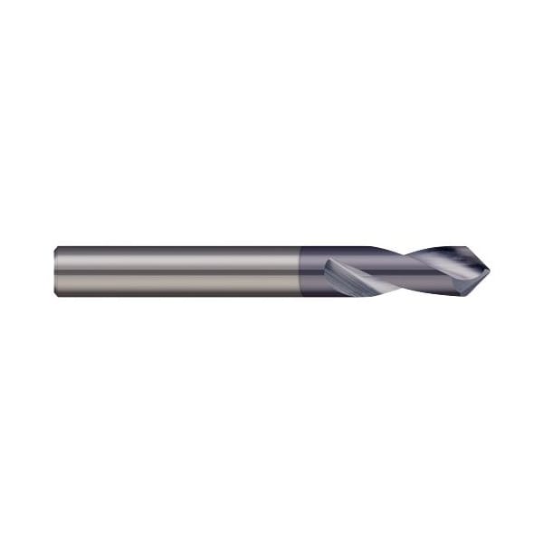 Micro 100 Drill, Spotting & Centering Drill, 3/4 Drill, 1.125 1-1/8 Flute Length Carbide Quick Change - SPD1-750-082X