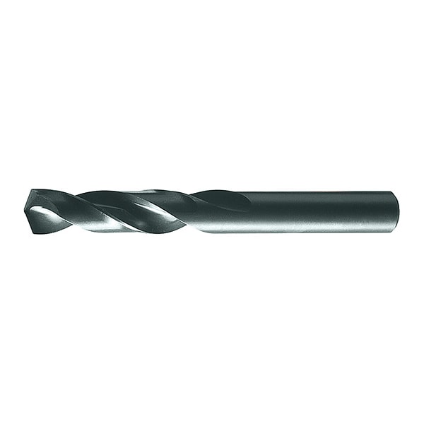 Westward Screw Machine Drill Bit, 1/2 in Size, 135  Degrees Point Angle, High Speed Steel, Spiral Flute - 6CXL8