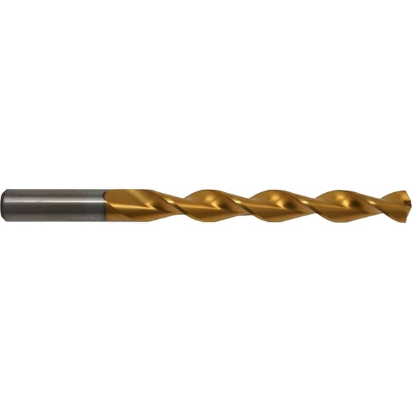 Chicago-Latrobe 135 Degree Deep Hole Parabolic Jobber Length Drill Chicago-Latrobe 150DH-TN TiN HSS RHS/RHC 1/2 - 53925