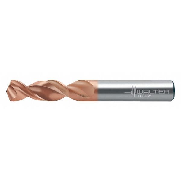 Walter Screw Machine Drill Bit, 6.70 mm Size, 130  Degrees Point Angle, High Speed Steel, AlCrN Finish - A1149XPL-6.7