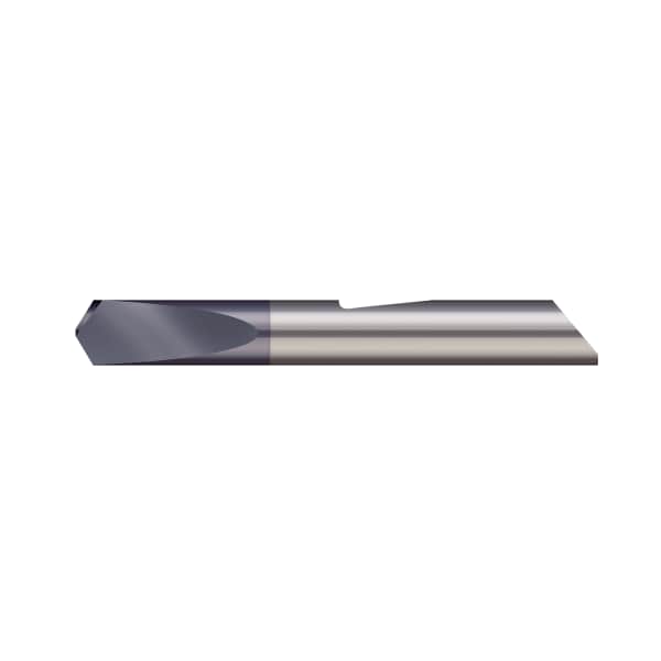 Micro 100 Quick Change, Holemaking Tools, Spade Drill, 0.1562" (5/32) Drill dia, Finish: AlTiN - QSD-156X