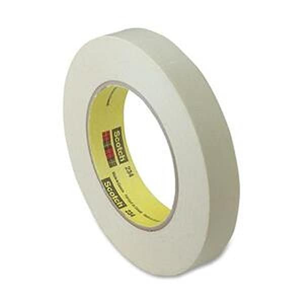 Cinta de enmascarar color blanco hueso de 0.75 pulgadas x 60 yardas - DE3748702