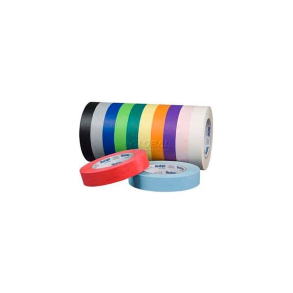 Cinta de enmascarar de papel crepé Shurtape, CP 631, de uso general, 24mm x 55m, azul claro - 164309
