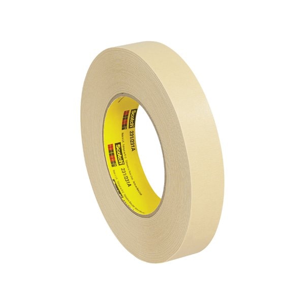 3M 1'' x 60 yds. 3M 231 Masking Tape, 36PK - BUY00023117

Cinta para enmascarar 3M 231 de 1'' x 60 yds, paquete de 36 - BUY00023117