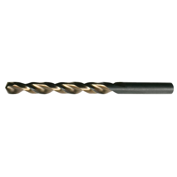 Cle-Line #38 HSS 135 Degree Heavy-Duty Parabolic Jobber Length Drill Cle-Line 1872 Black & Gold RHS/RHC - C18538