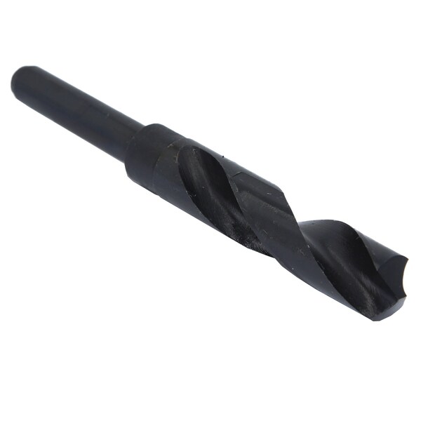 Drill America 23/32" Reduced Shank HSS Drill Bit 1/2" Shank, Number of Flutes: 2 - DWDRSD23/32