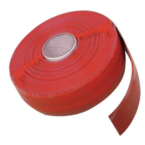 Cinta de reparación de silicona para súper pegamento, color rojo, 120 pulgadas - 15406-12