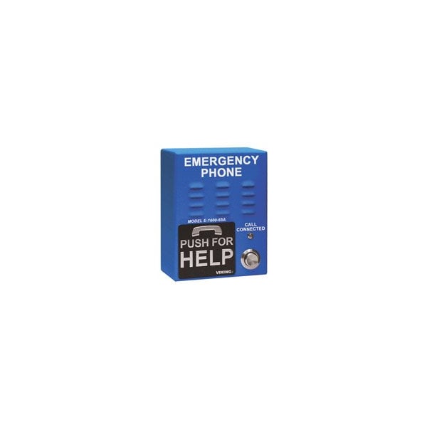 Viking Electronics Red VoIP Emergency Phone with Enhanced Weather Protection - E-1600-IP-EWP