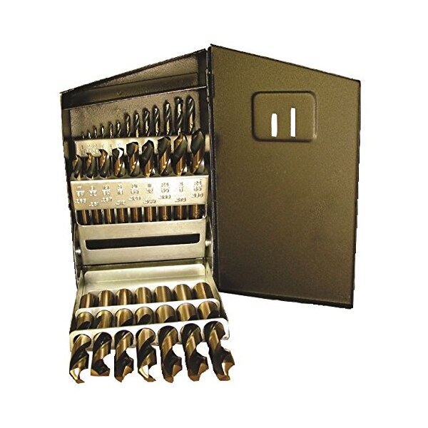 Viking Norseman Drill Spt-29 Type 260-Ub 135-Deg Split Pt Mag Screw Machine Length Drill Set - 66490