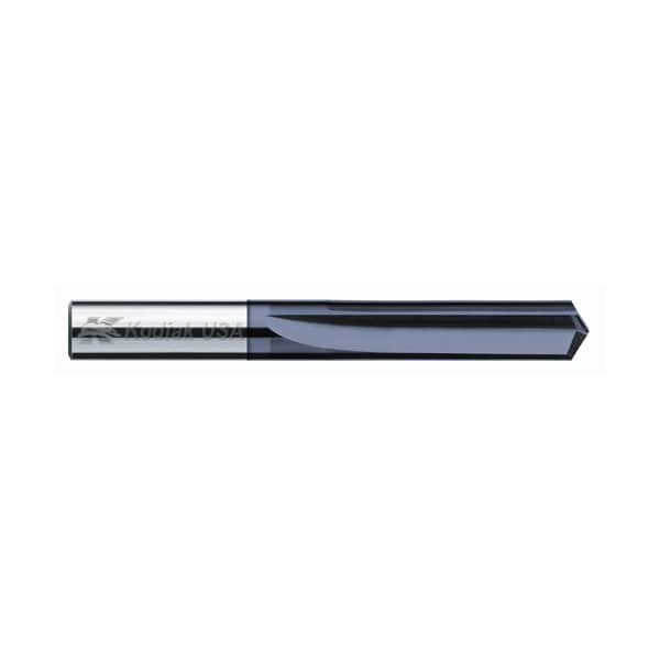 Kodiak Cutting Tools 3/16 Carbide Drill Straight Flute ALTIN Coated - 5529227