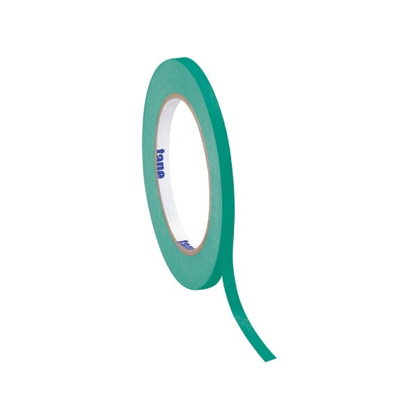 Cinta de enmascarar Tape Logic de 1/4'' x 60 yds. color verde claro, 144 paquetes - BUY00012520