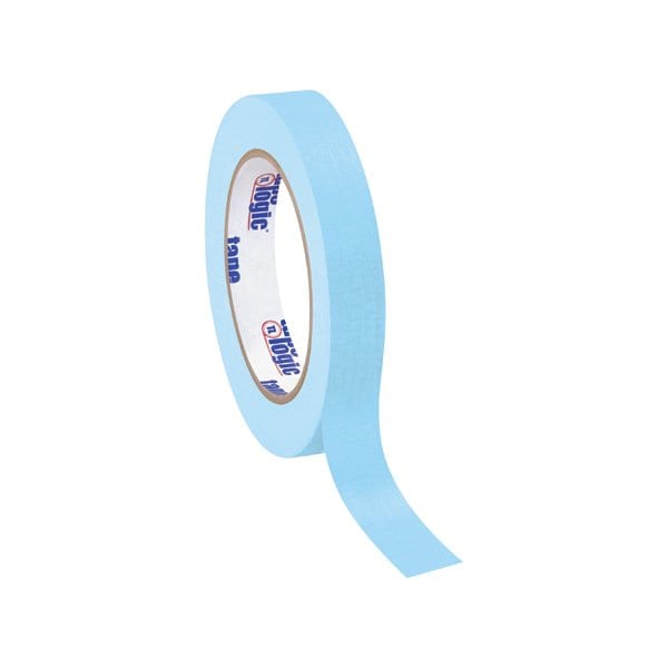 Cinta de enmascarar Tape Logic 3/4'' x 60 yardas, color azul claro, 48 paquetes - BUY00012670