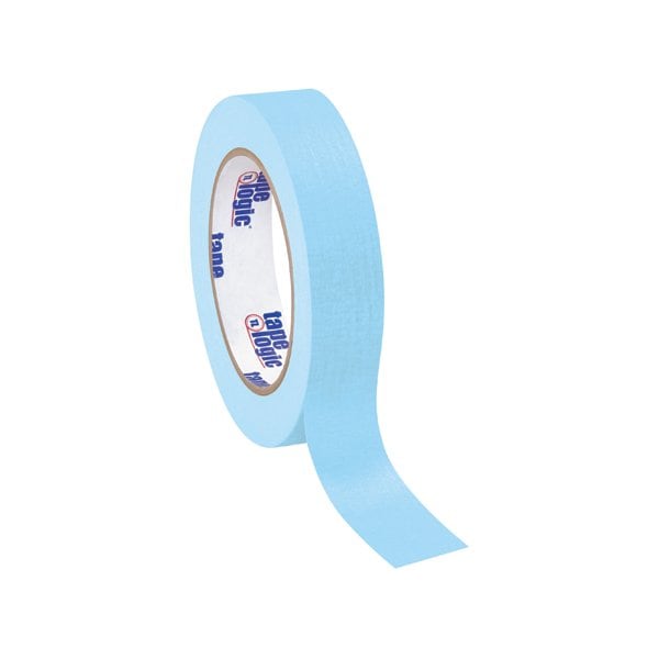 Cinta de enmascarar Tape Logic de 1'' x 60 yardas, azul claro, 36 piezas