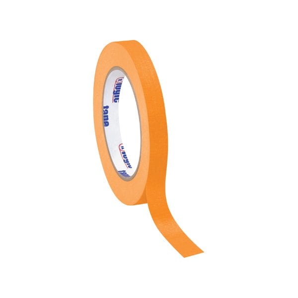 Cinta Masking Tape Tape Logic de 1/2'' x 60 yardas, color naranja, paquete de 72 - T933003D