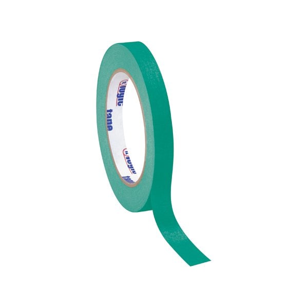 Cinta de enmascarar Tape Logic, 1/2'' x 60 yds. color verde claro, 72 piezas