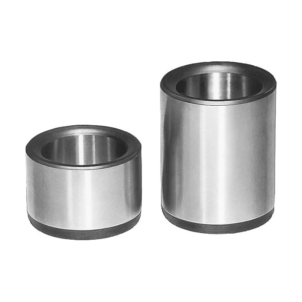 Kipp Drill bushing, DIN 179 Mild steel, Rounded both, IDxODxH: 11.9x18x20mm - K1021.B1190X20