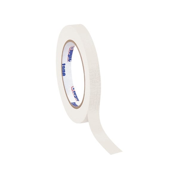 Tape Logic Cinta de Enmascarar Blanca de 1/2'' x 60 yardas, 12 piezas - T93300312PKW