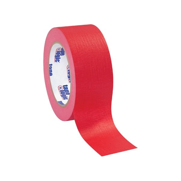 Cinta de enmascarar Tape Logic de 2'' x 60 yardas, cinta roja, paquete de 24 - BUY00012643