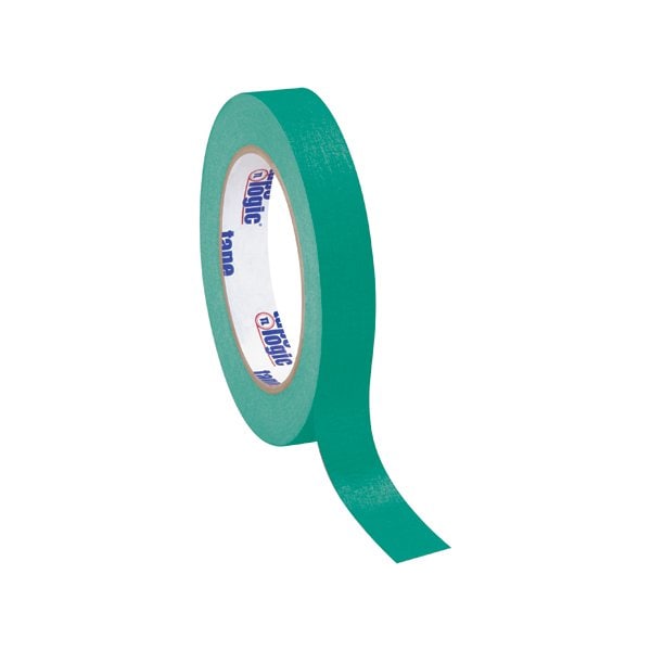 Cinta masking Tape Tape Logic de 3/4" x 60 yardas, verde claro, 48 piezas - BUY00012673