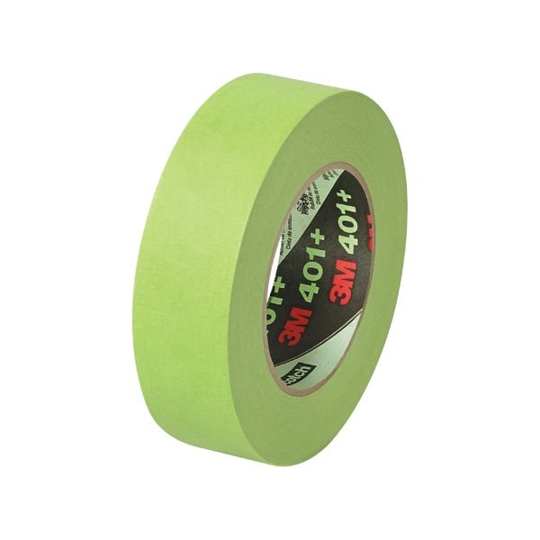 Cinta para enmascarar 3M 1'' x 60 yds. 3M 401+/233+, paquete de 12 - T93540112PK