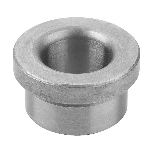 Kipp Drill bushing, DIN 172 Mild steel. Rounded top. IDxODxH: 21x30x20 mm - K1022.A2100X20