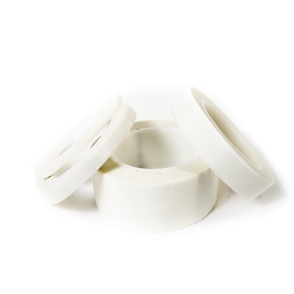 Bertech Glass Cloth Masking Tape, 1/2 pulgadas de ancho x 36 yardas de largo, Blanco - GCTP-1/2