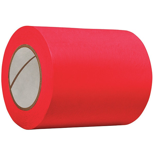 Cinta adhesiva de enmascarar Zoro Select, papel, rojo, paquete de 36 - TC602-1"X60YD-RED(CA-36)