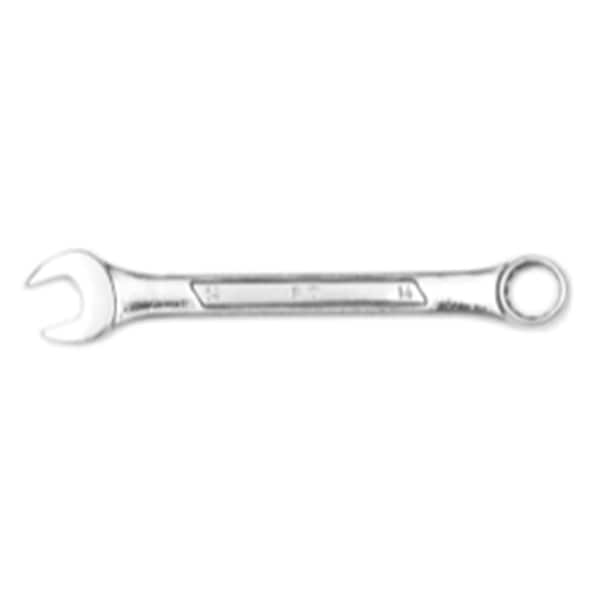 Llave combinada de cromo con panel elevado de 6.62 pulgadas de largo y extremo de caja de 12 puntos - 14 mm - DE3538924 de Dendesigns