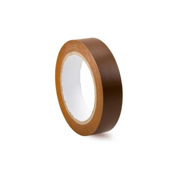 Cintas de marcado Accuform de 1 pulgada x 108 pies COLOR CAFÉ PTM613BN - PTM613BN