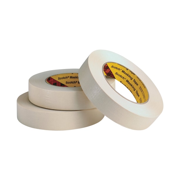 Cinta para enmascarar, Pintura, Beige, 1-1/4"x60 yd, Paquete de 32 - 231/231A