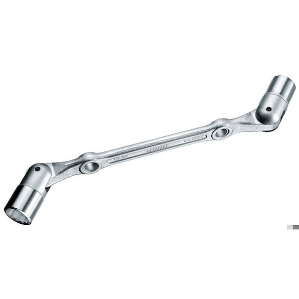 Llave de doble extremo con cabezal giratorio Gedore, 8x9mm - 34 8X9