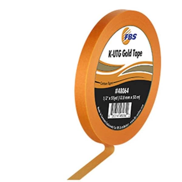FBS Distribution FBS-48064 Cinta dorada K-UTG - 0.5 pulgadas x 55 yardas - FBS-48064
