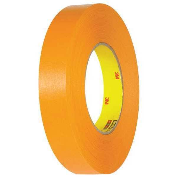 Scotch 3M™ Cinta de papel crepe 2525, 9.5 Mil, 1" x 60 yds., Naranja, 6/Caja - T94525256PK