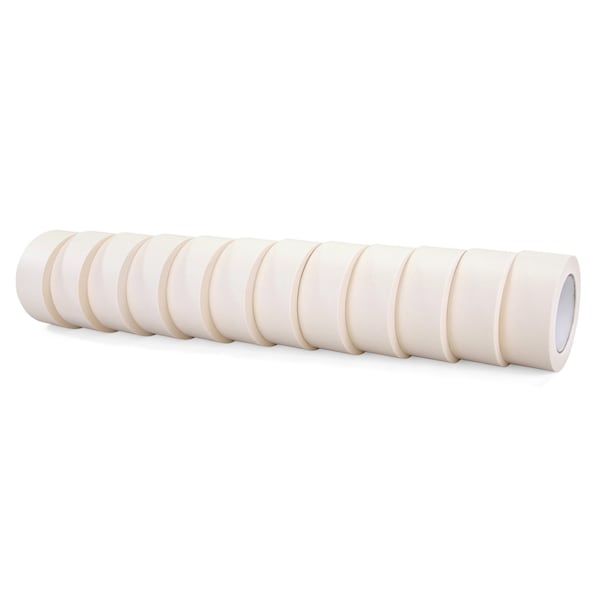 Cinta de enmascarar de uso general de 2 pulgadas x 60 yardas, con adhesivo de goma natural resistente, fácil de rasgar, paquete de 12 - 12x-44576