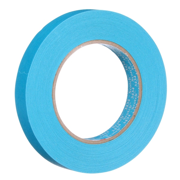 Cinta de enmascarar de alto rendimiento 3M Scotch 3434, 07895, 18 mm x 50 m8, paquete de 48 - 7100037748.