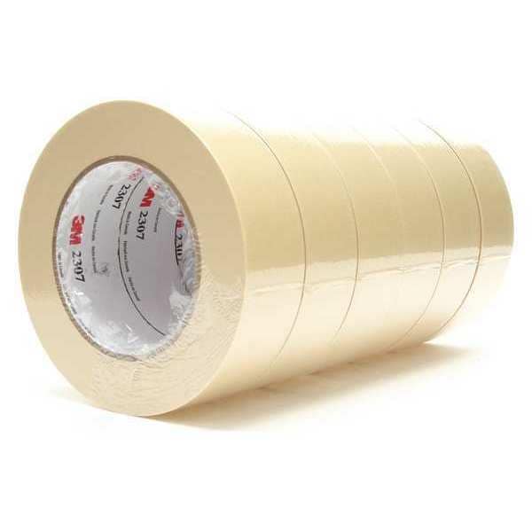 Cinta de enmascarar 3M, Natural, 1.41 pulgadas x 55m, paquete de 24 - 71119
