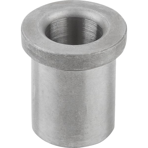 Kipp Drill Bushing W. Collar, Form:A Mild Steel 39X55X67 - K1022.A3900X67