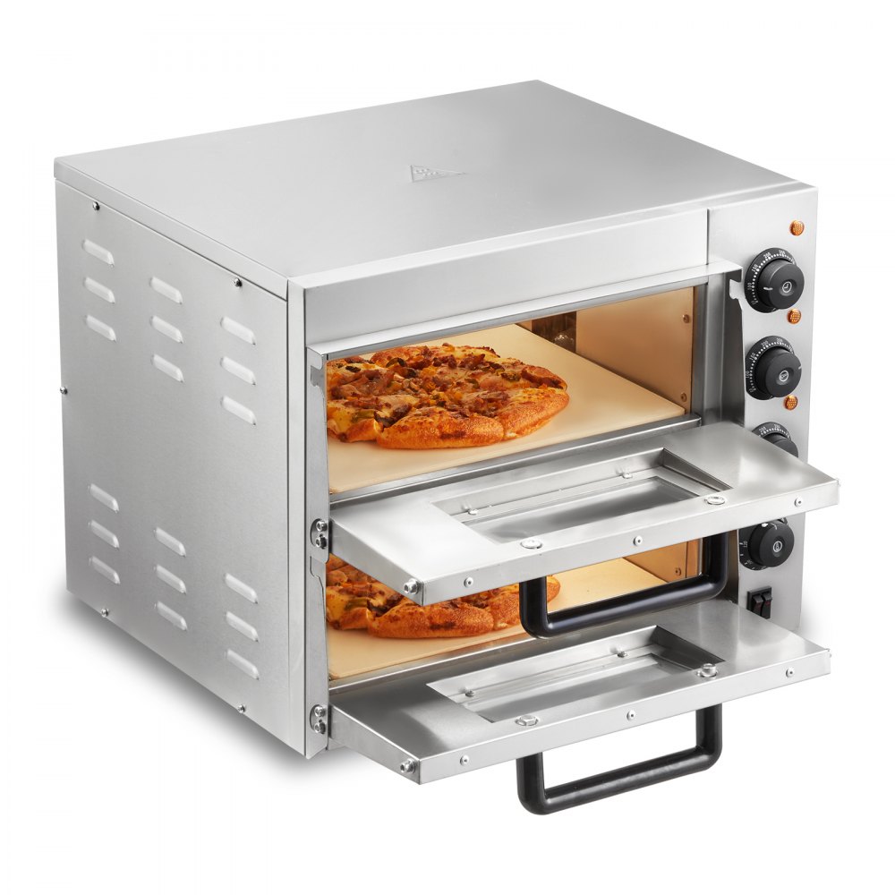VEVOR Commercial Countertop Pizza Oven Electric Pizza Oven for 14" Pizza Indoor - FMDRPSLSCSXNVZD4XV1