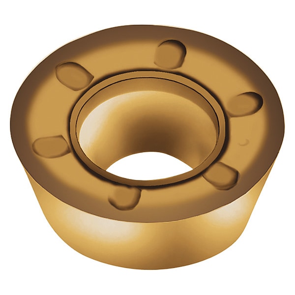 Walter Round Milling Insert, Round, 0.7870 in, RDMT, 0.3940 in - RDMT2006M0-D57 WKP35G