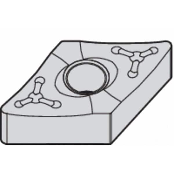 Widia Diamond Turning Insert, Diamond, 4, DNMM, 4, Carbide - DNMM44465