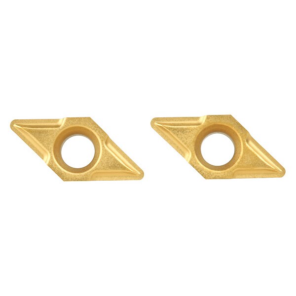 Widia Diamond Turning Insert, Diamond, 4.07mm, GPHT, 1, Carbide - GPHT1211