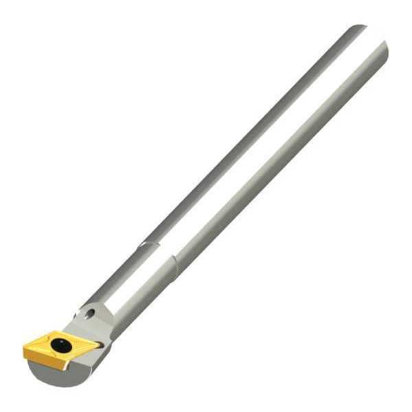 Micro 100 Indexable Boring Bar, A08K STFCL 2, 5 in L, High Speed Steel, 80 Degrees  Diamond Insert Shape - 20-1034