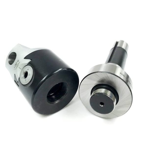 Hhip 3 Piece Boring Tool Set With 2" Head R8 Shank & 1/2" Boring Bar Set - 1001-0106