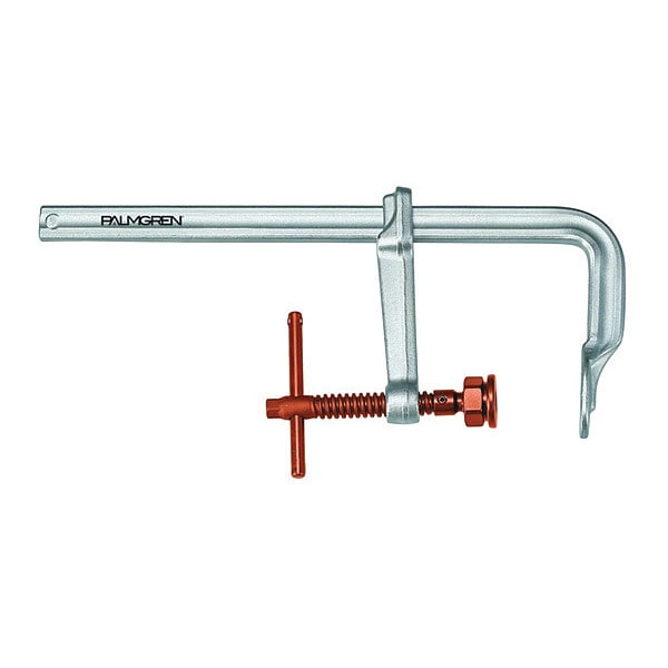 Palmgren 20" HD L-Clamp, 0-20", Copper Spindle, Copper Handle and 4-3/4 Throat Depth - 9629420