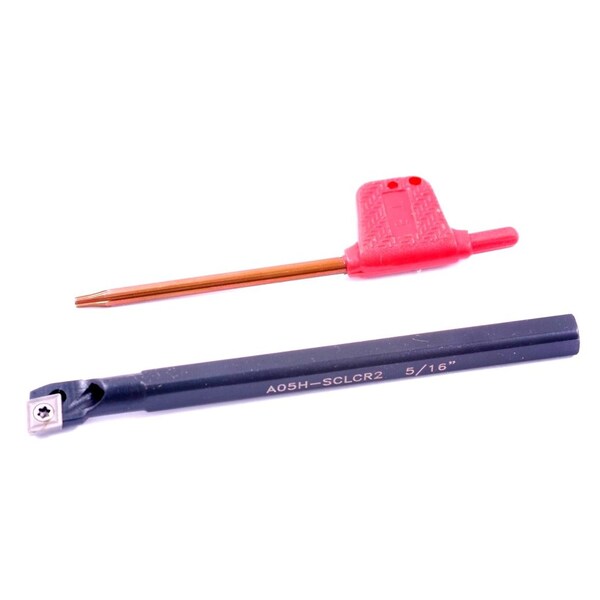 Hhip 5/16" A0H5 SCLCR2 Coolant Thru Indexable Boring Bar - 1001-0312